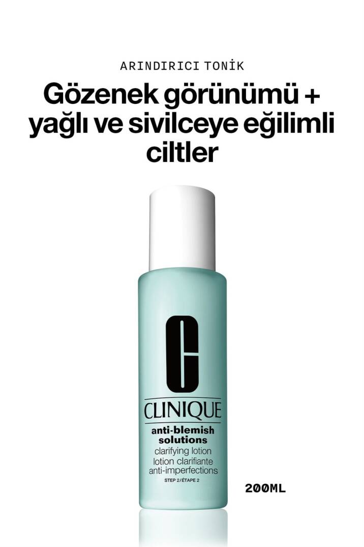 Clinique Anti-Blemish Solutions Arındırıcı Tonik Losyon 200 ml - 2
