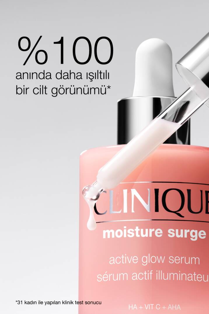 Clinique Moisture Surge Active Glow Nemlendirici Yüz Serumu 30 ml - 4