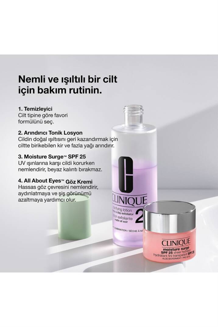 Clinique Moisture Surge SPF 25 50 ml Nemlendirici Yüz Kremi - 7