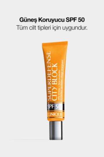 Clinique Superdefense City Block SPF 50 Güneş Koruyucu 40 ml