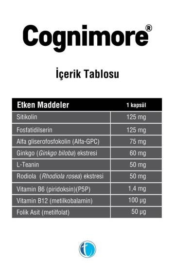 Cognimore 60 Kapsül - 2