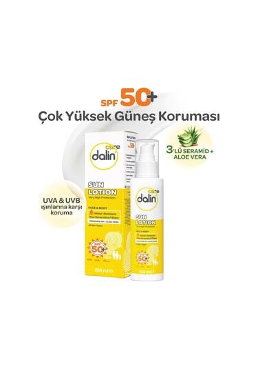 Dalin Care Güneş Losyonu SPF50+ 150 ml - 2