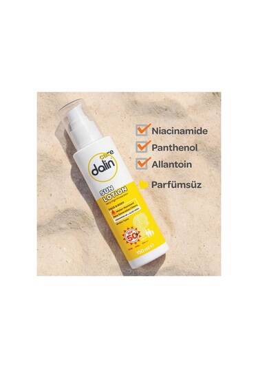 Dalin Care Güneş Losyonu SPF50+ 150 ml - 5
