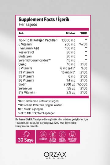 Day2Day The Collagen Beauty Intense Çilek Aromalı 30 Saşe - 2