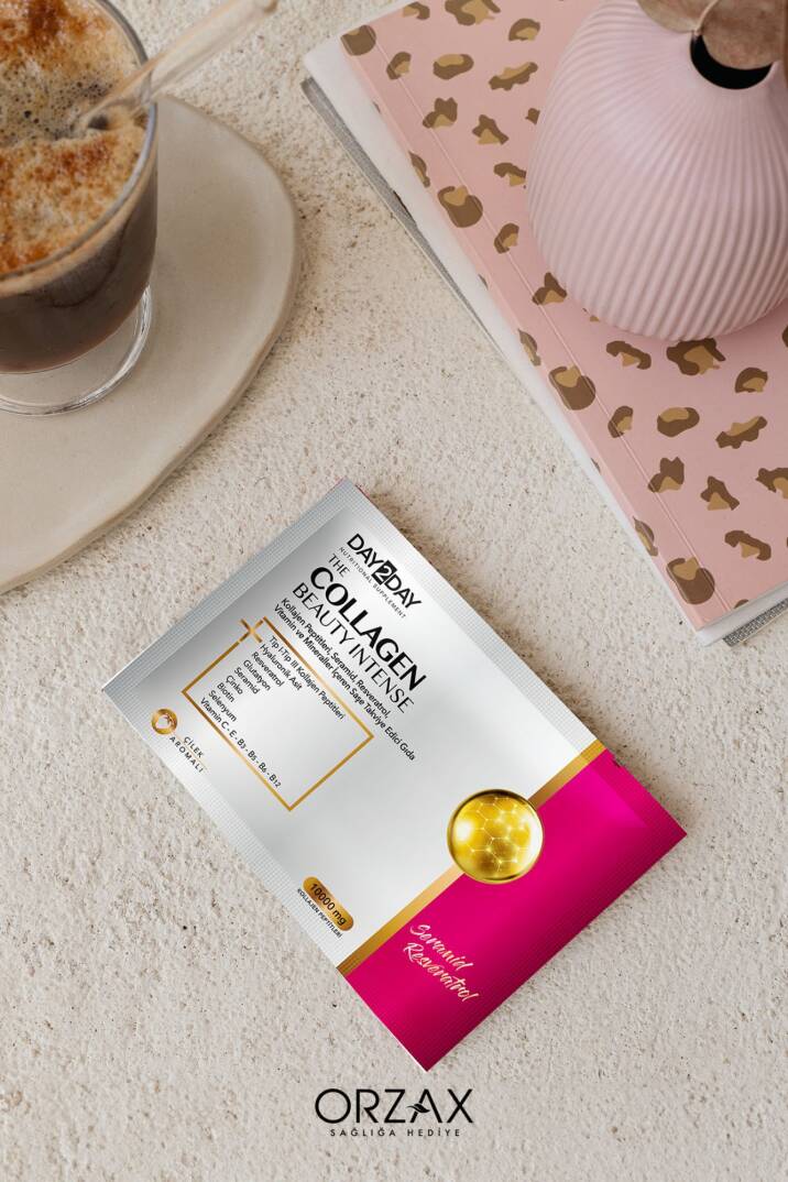 Day2Day The Collagen Beauty Intense Çilek Aromalı 30 Saşe - 5