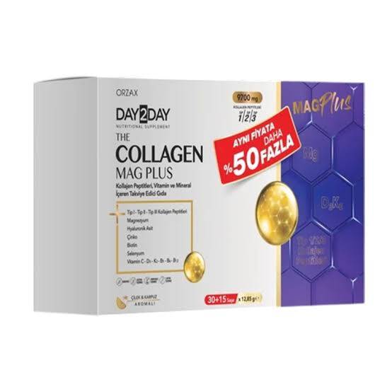 Day2day The Collagen Mag Plus 45 Saşe - %50 Daha Fazla - 1