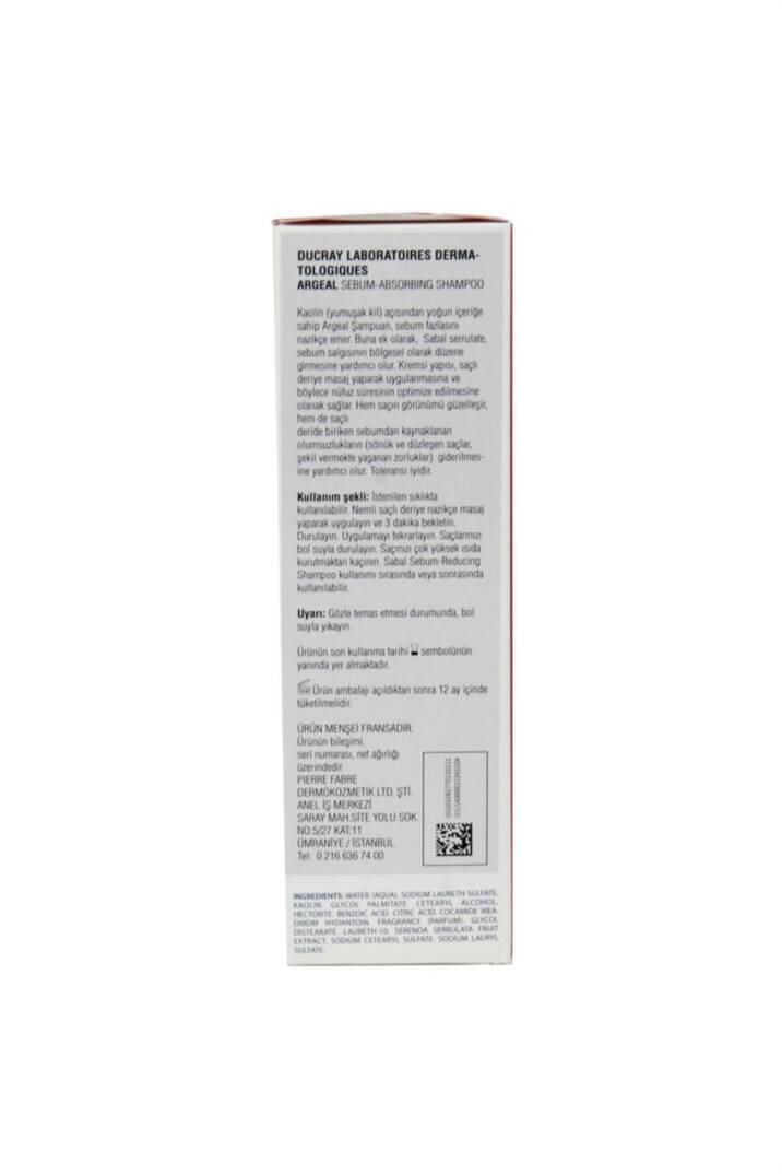 Ducray Argeal Şampuan Yağlı Saçlar 200ml - 1