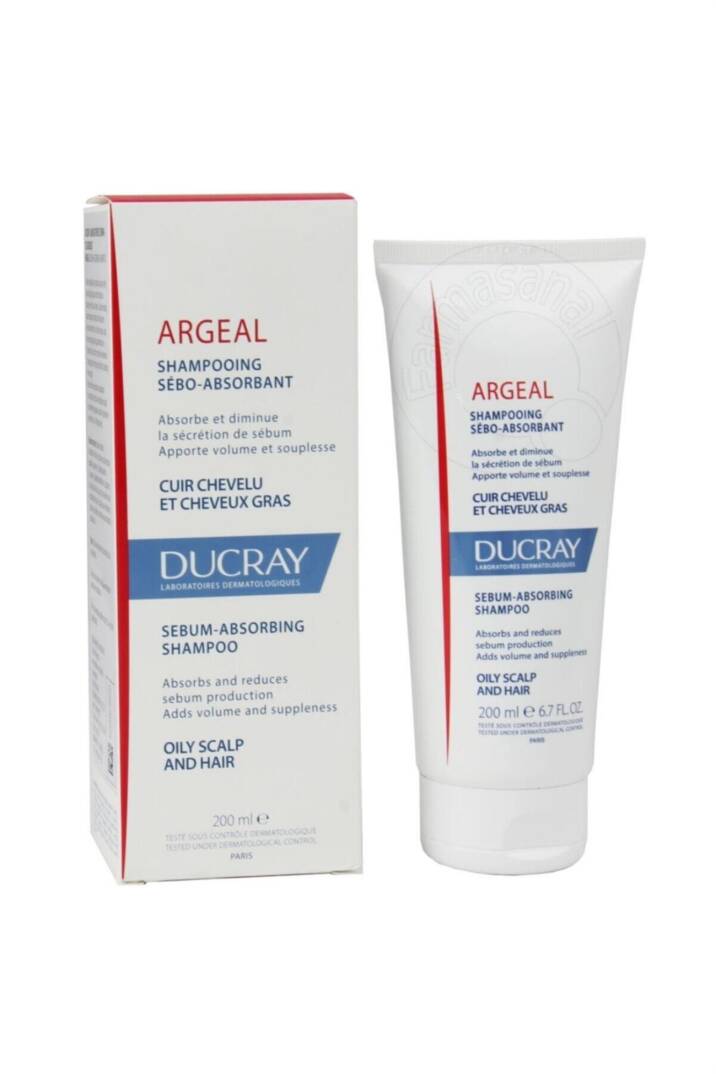 Ducray Argeal Şampuan Yağlı Saçlar 200ml - 2