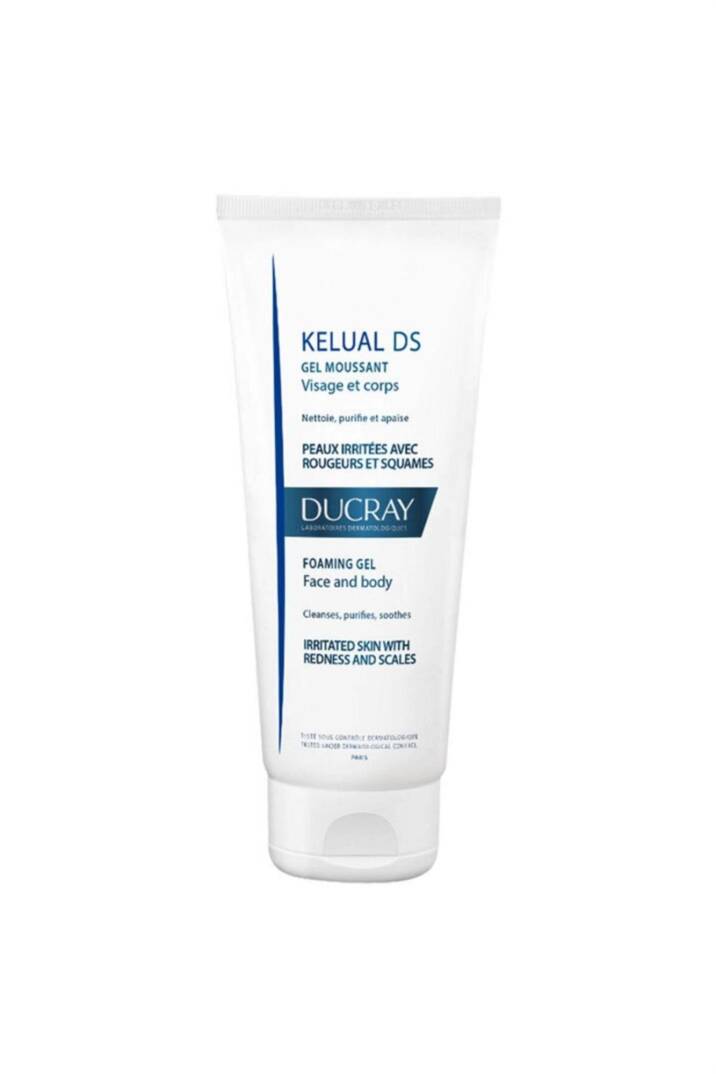 Ducray Kelual Ds Gel Moussant 200 ml - Köpüren Temizleme Jeli - 1