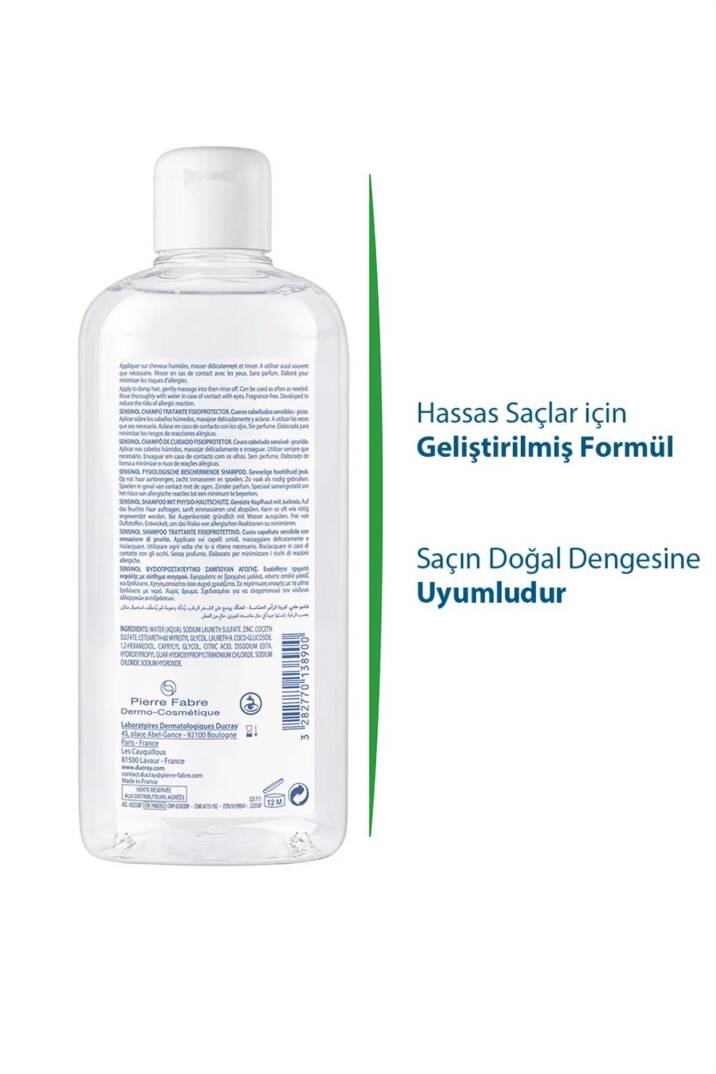 Ducray Sensinol Şampuan 400 ml - 4