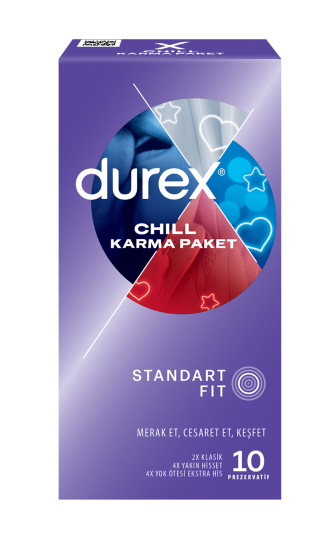 Durex Chill Prezervatif 10'lu