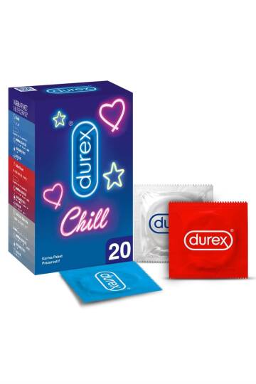 Durex Chill Prezervatif 20'li