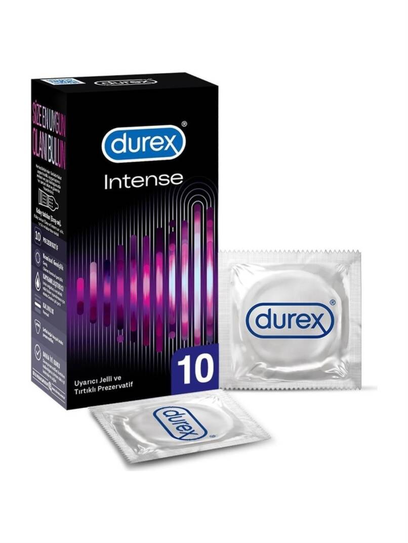 Durex Intense Prezervatif 10'lu - 1
