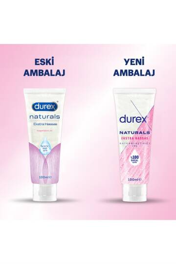 Durex Naturals Extra Hassas Kayganlaştırıcı Jel 100 ml - 2