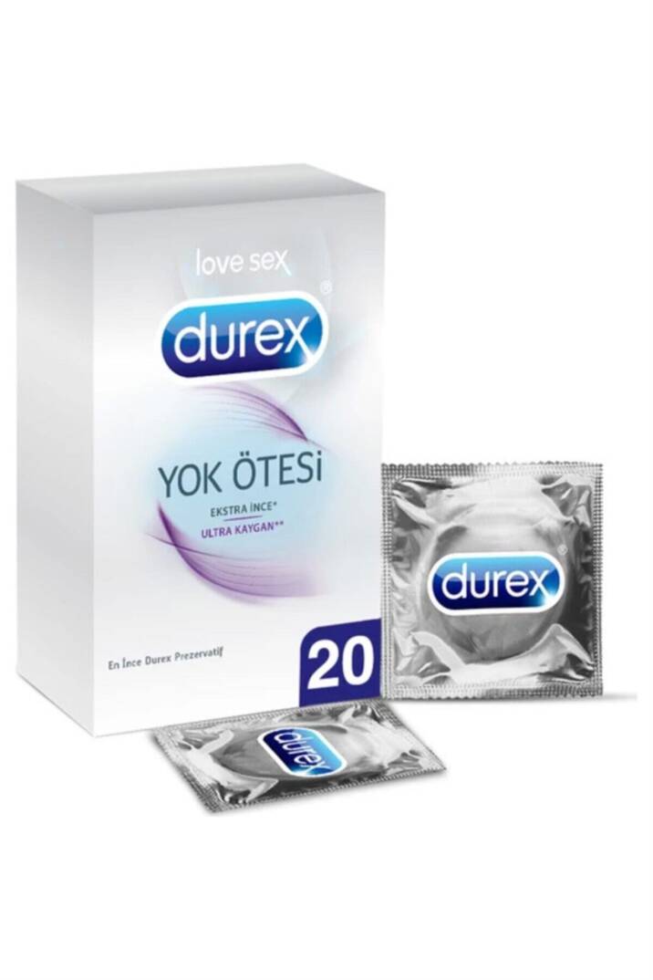 Durex Yok Ötesi Ultra Kaygan İnce Prezervatif 20'li - 1