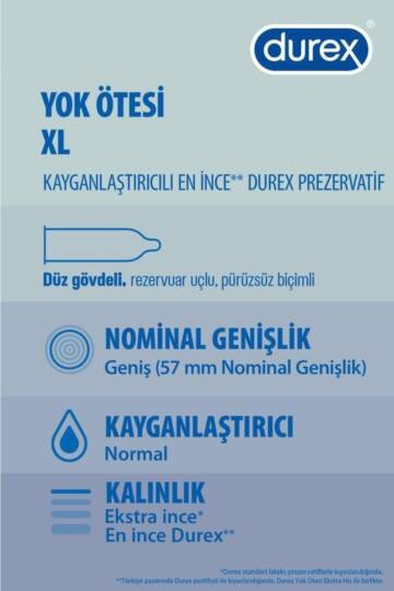 Durex Yok Ötesi Xl 20 Li - 5
