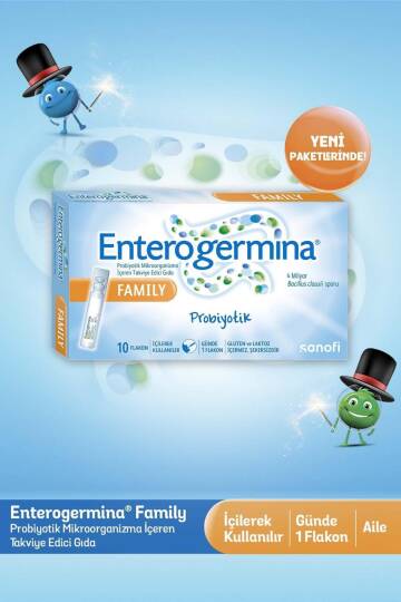 Enterogermina Family 10 Flakon - 2