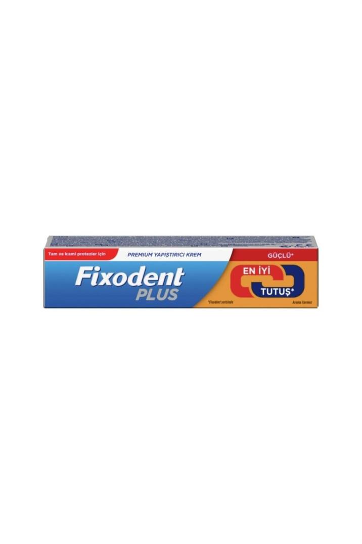Fixodent Plus En İyi Tutuş Diş Protez Yapıştırıcı Krem 40 gr - 1