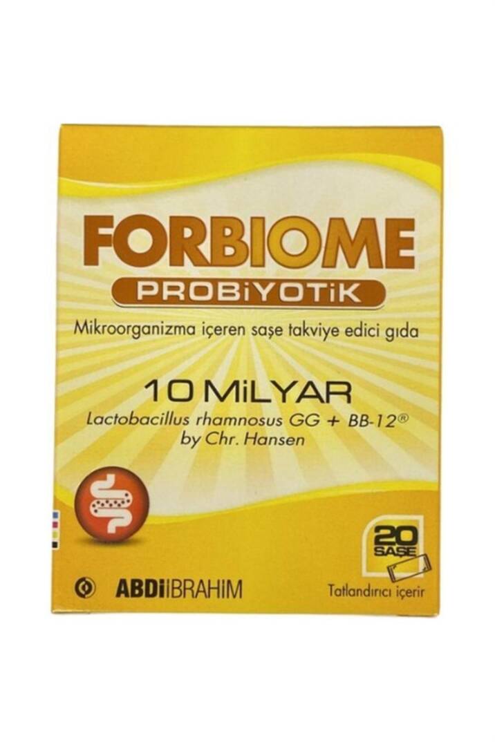Forbiome 10 Milyar Probiyotik 20 Saşe - 1