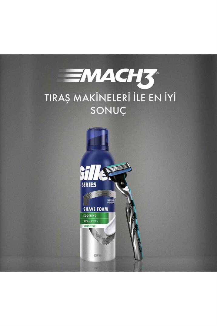 Gillette Series Rahatlatıcı Tıraş Köpüğü 200 Ml - 7