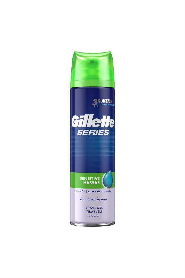 Gillette Series Tıraş Jeli Rahatlatıcı Hassas Temizlik 200 ml - 2