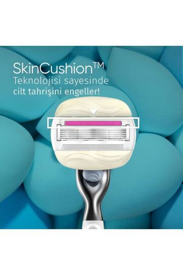Gillette Venus Comfort Glide Sugarberry Tıraş Makinesi +1 Adet Başlık - 6