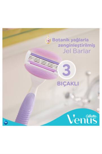 Gillette Venüs Comfortglide Breeze Tıraş Bıçağı 2'li Yedek - 3