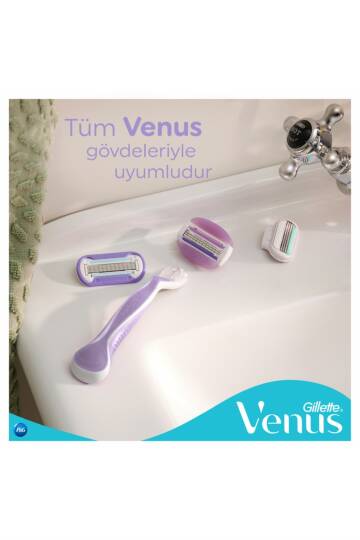 Gillette Venüs Comfortglide Breeze Tıraş Bıçağı 2'li Yedek - 6