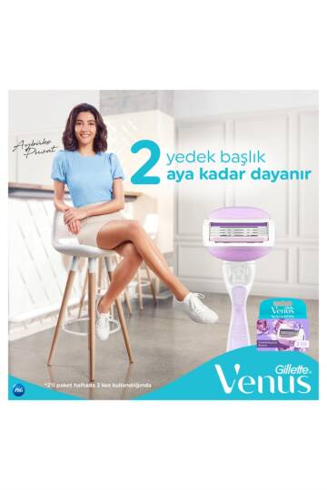 Gillette Venüs Comfortglide Breeze Tıraş Bıçağı 2'li Yedek - 7