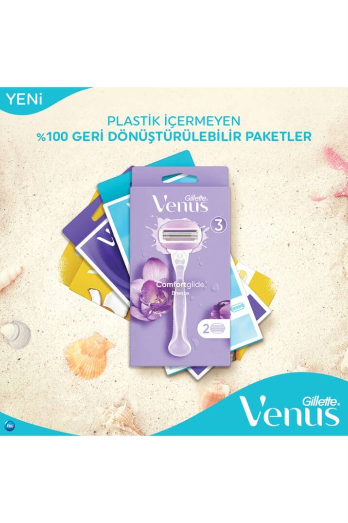 Gillette Venüs Comfortglide Breeze Tıraş Bıçağı 2'li Yedek - 8