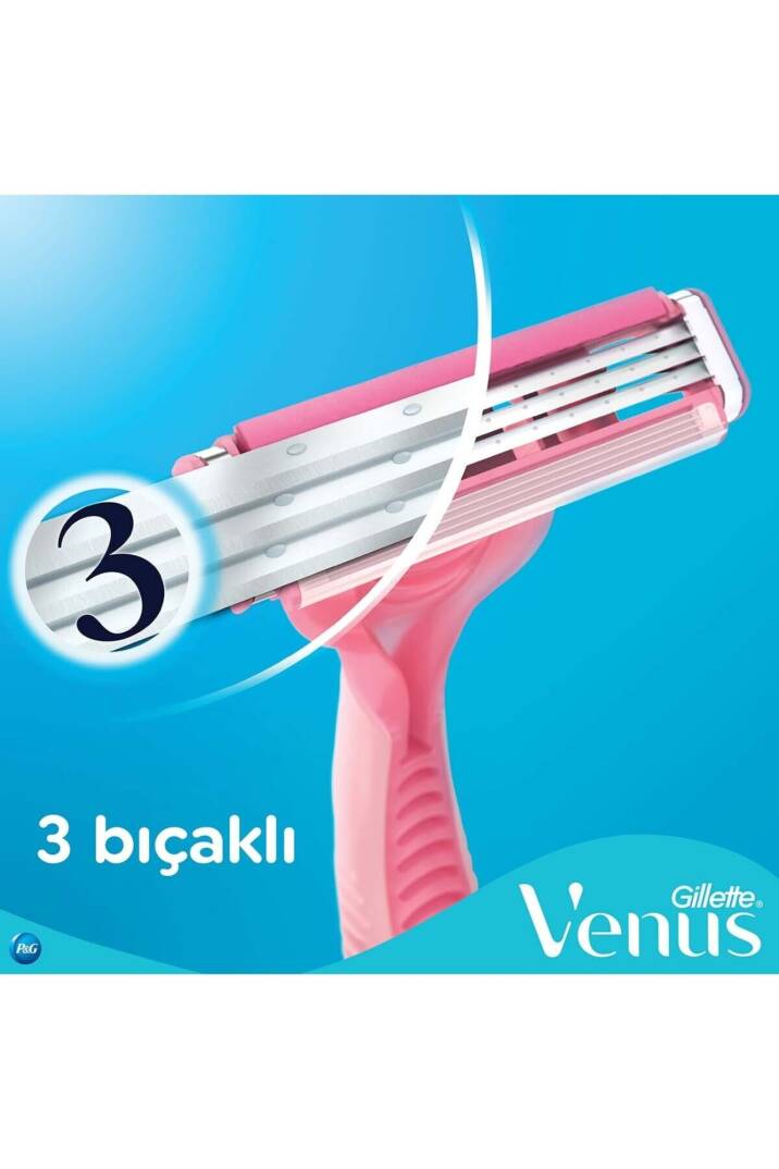 Gillette Venüs Simply 3 Tıraş Bıçağı 4'lü Blister - 3
