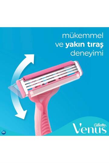 Gillette Venüs Simply 3 Tıraş Bıçağı 4'lü Blister - 5