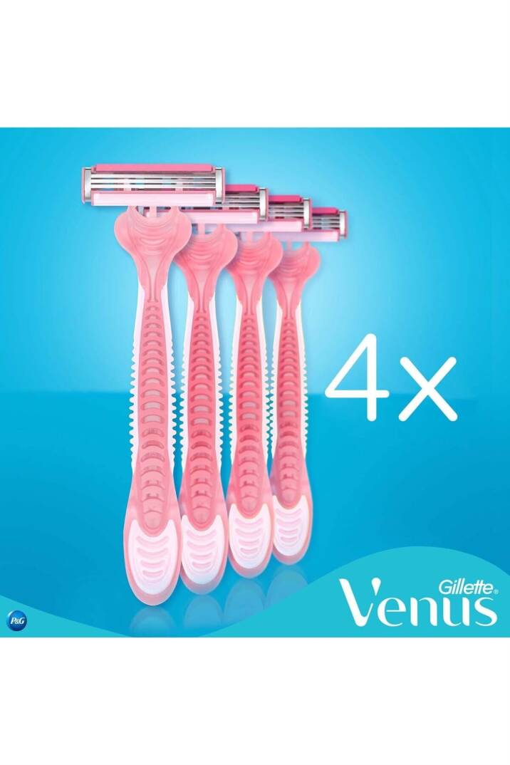 Gillette Venüs Simply 3 Tıraş Bıçağı 4'lü Blister - 6