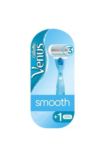 Gillette Venüs Smooth Tıraş Makinesi 2 Yedekli - 1