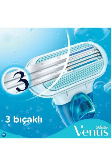 Gillette Venüs Smooth Tıraş Makinesi 2 Yedekli - 3