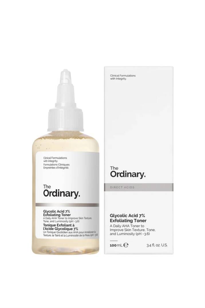 glycolic acid 7% toning solution 100ml - aydınlatmaya ve pürüzsüzleştirmeye yardımcı - 1