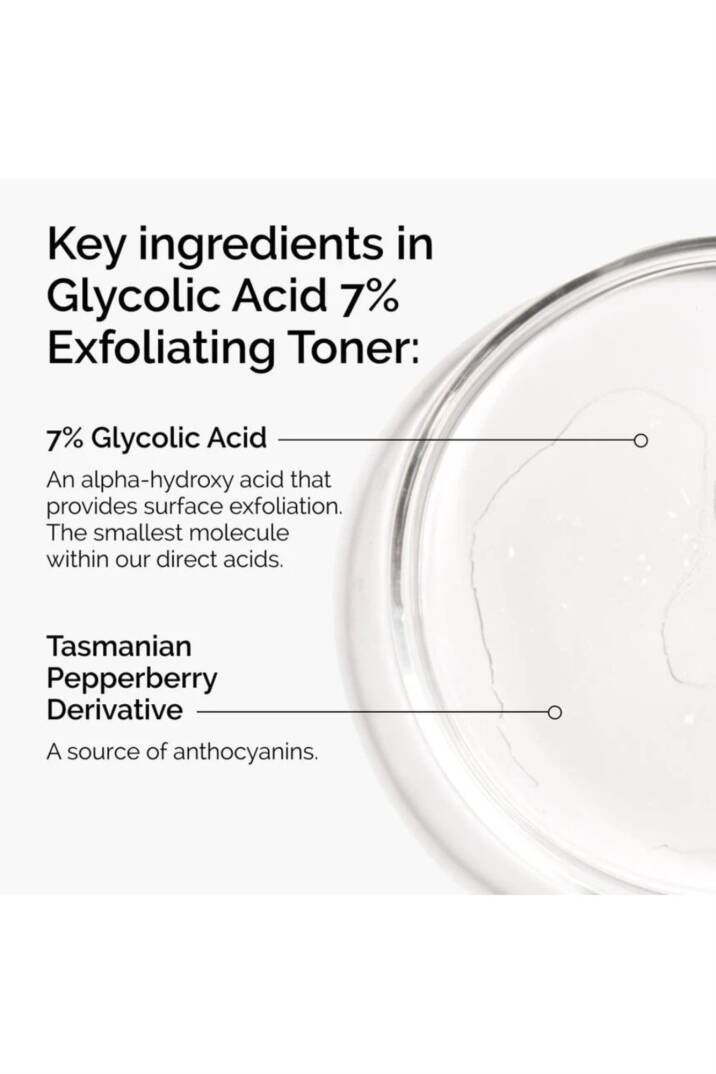 glycolic acid 7% toning solution 100ml - aydınlatmaya ve pürüzsüzleştirmeye yardımcı - 5
