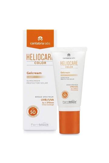Heliocare Color Spf 50 Gelcream Light 50ml