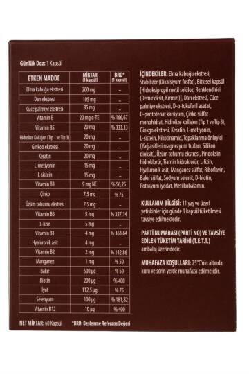 İmuneks Farma Folinex 60 Kapsül - 3