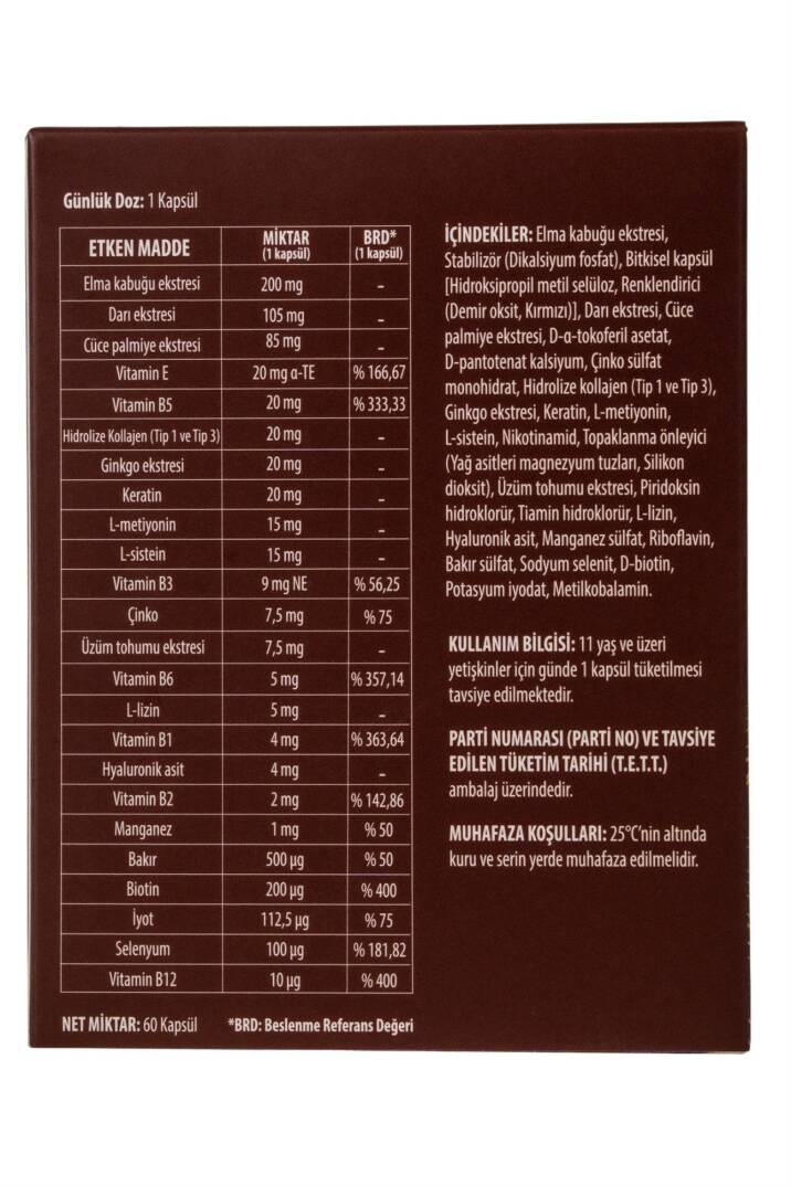 İmuneks Farma Folinex 60 Kapsül - 3