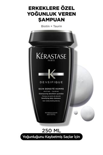 KERASTASE Densifique Bain Densite Homme Dökülen Saçlar İçin Yoğunlaştırıcı Erkek Şampuanı 250ml