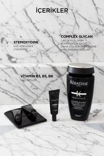 KERASTASE Densifique Bain Densite Homme Dökülen Saçlar İçin Yoğunlaştırıcı Erkek Şampuanı 250ml - 4