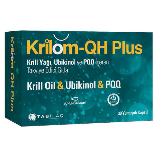 Krilom Qh Plus 30 Yumuşak Kapsül