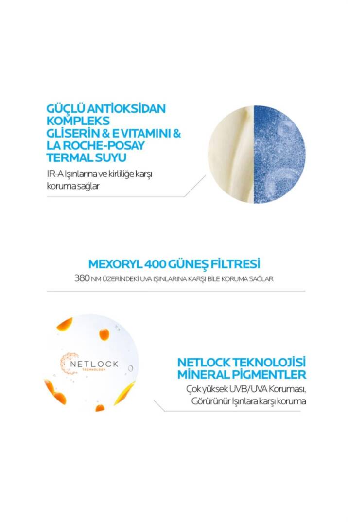 La Roche Posay Anthelios Uvmune Fluid SPF+50 Tüm Ciltler İçin Yüksek Korumalı Yüz Güneş Kremi - 5