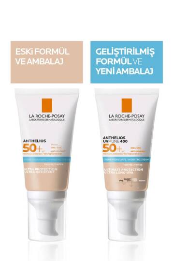 La Roche Posay Anthelios Uvmune SPF+50 Hassas Ciltler İçin Yüksek Korumalı Renkli Yüz Güneş Kremi - 6