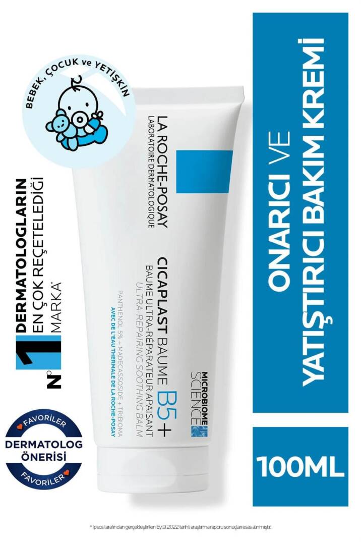 La Roche Posay Cicaplast Baume B5 100 ml - Vücut Bakım Balsamı - 1