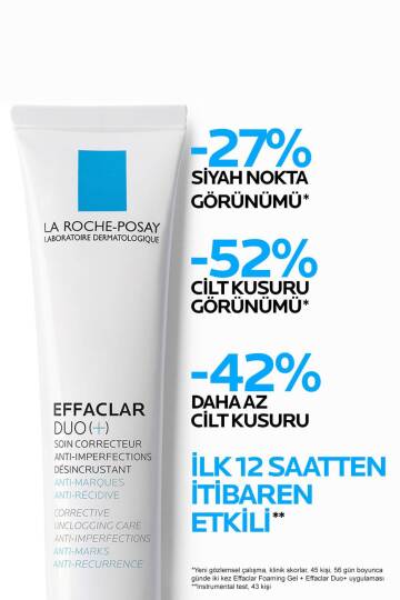La Roche Posay Effaclar Duo(+) Akneye Eğilim Gösteren Ciltler Için Cilt Bakım Kremi - 6