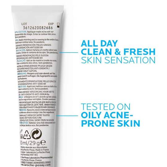 La Roche Posay Effaclar K(+) Sebum Düzenleyici Etkiye Sahip Yüz Bakım Kremi - 6