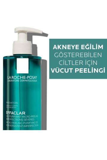 La Roche Posay Effaclar Mikro-peeling Arındırıcı Jel 400 ml- Akneye Eğilim Gösteren Ciltler - 8
