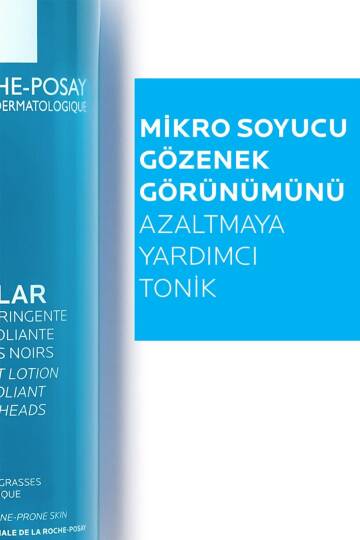 La Roche Posay Effaclar Mikro Soyucu Tonik Yağlı/Akneye Eğilim Gösteren Ciltler Ciltler Gözenek Sıkılaştırıcı 200ml - 2